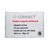 Q-Connect Magnetic Drywipe Board 900x600mm KF04145