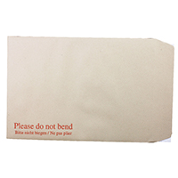 Q-Connect C4 Envelopes Board Backed Peel and Seal 115gsm Manilla (Pack of 125) KF3521