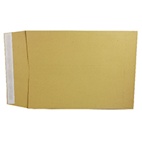 Q-Connect Envelope Gusset 381x254x25mm Peel and Seal 120gsm Manilla (Pack of 100) KF3528