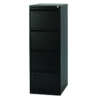 Jemini 4 Drw Filing Cab Black