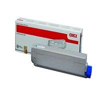 Oki C822 Laser Toner Cyan