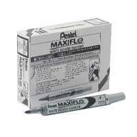 Pentel Maxiflo Marker Bullet Pk12