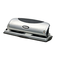 Rexel 4 Hole Punch Silver P425 2100753
