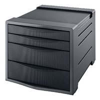 Rexel Choices Drawer Cabinet Black