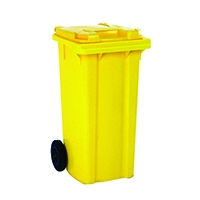 Wheelie Bin 360 Litre Yellow (W620xD860xH1070mm) 331231