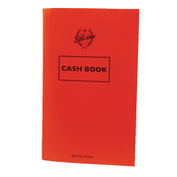 Silvine Cash Book 159x99mm 72 Pages Red (Pack 24) - 042C