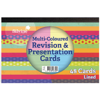 Silvine 48 Revision Card Ast Pk960