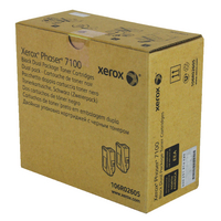 Xerox  Phaser 7100 Toner Cart Hy Pk2 Blk 106R02605