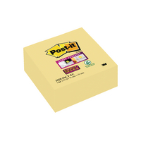 Post-it Yellow 76mm S/Sticky Note Cube