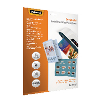 Fellowes EasyFold Laminate Pouch A4 Pk25