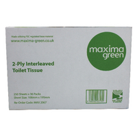 Maxima Bulk Pack Toilet Tissue 2Ply Pk36