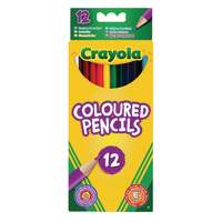 12 Assorted Coloured Pencils x12Pks