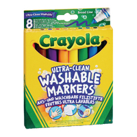 8 Ultra Clean Washable Markers x6Pks