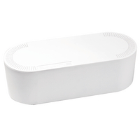 Dline Cbl Tidy Unt White Small