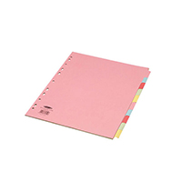 Concord 10-Pt Ex-Wide Index Divider A4