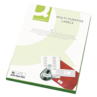 Q-Connect Full Face CD Label Pk100
