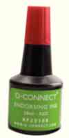 Q-Connect Red Endorsing Ink 28ml Pk10