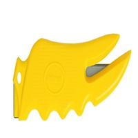 Cruze Yellow Safety Tape/Packing Cutter