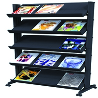 Fast Paper Literature Display Corner