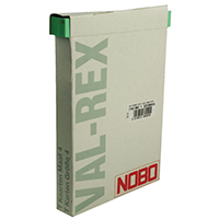 Nobo T-Card Size 4 Light Green Pk100