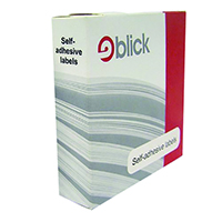 Blick Dispenser Label 25x50mm Wht Pk400
