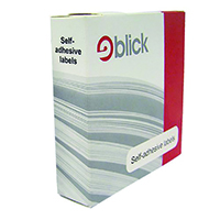 Blick Dispenser Label 19mm Yellow Pk1280