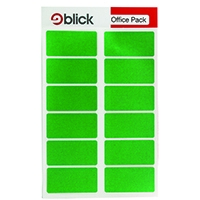 Blick Colour Label 25x50mm Green Pk320