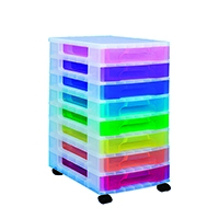 Really Useful 8 Drawer Storage Tower Clr