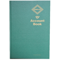 Simplex D Accounts Book D