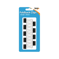 Fold Back 19mm Clips Pk108